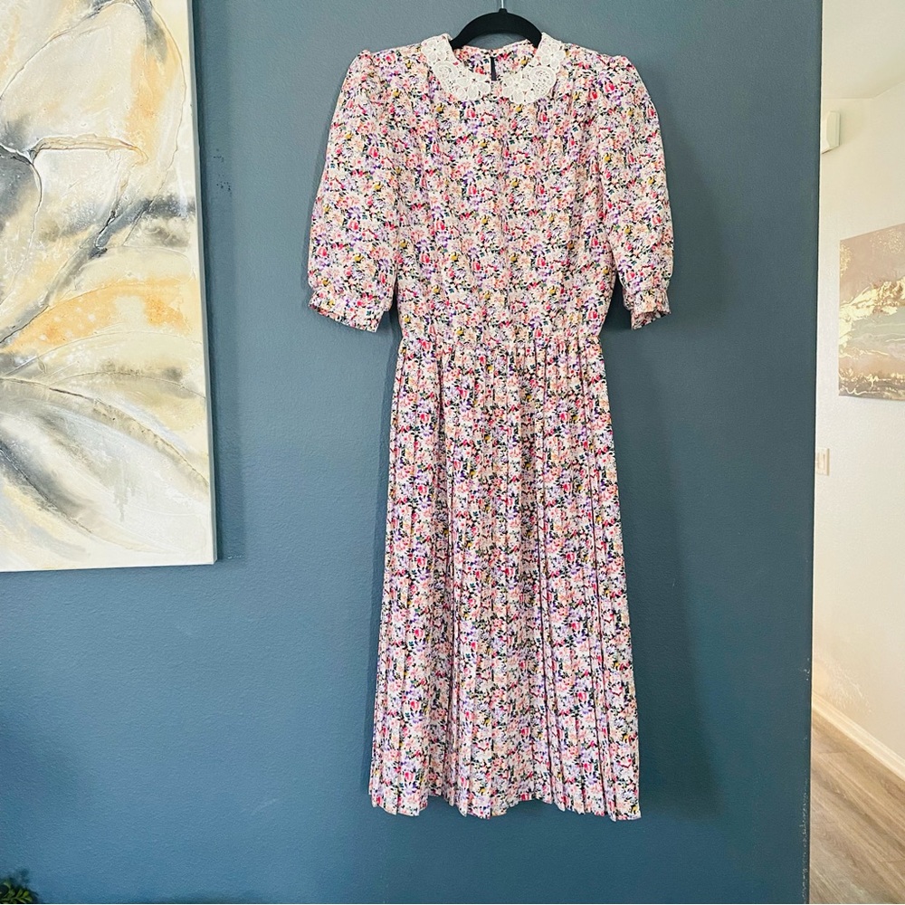 Breli originals little house prairie dress size 6 floral patterned